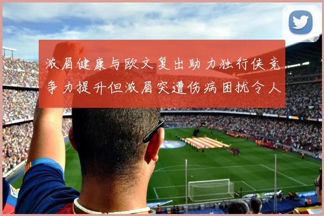 浓眉健康与欧文复出助力独行侠竞争力提升但浓眉突遭伤病困扰令人担忧